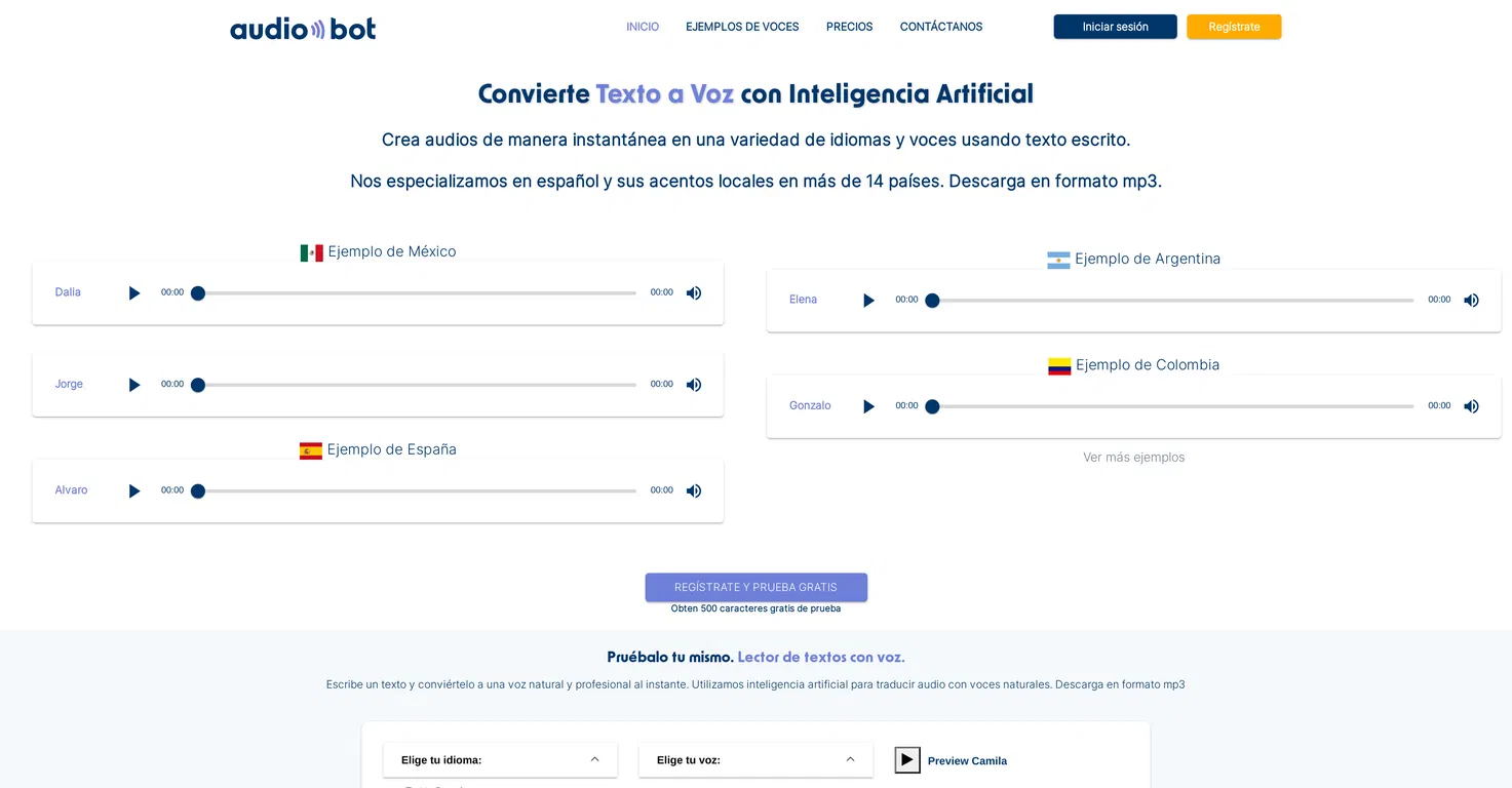 AudioBot AI Voice Generator