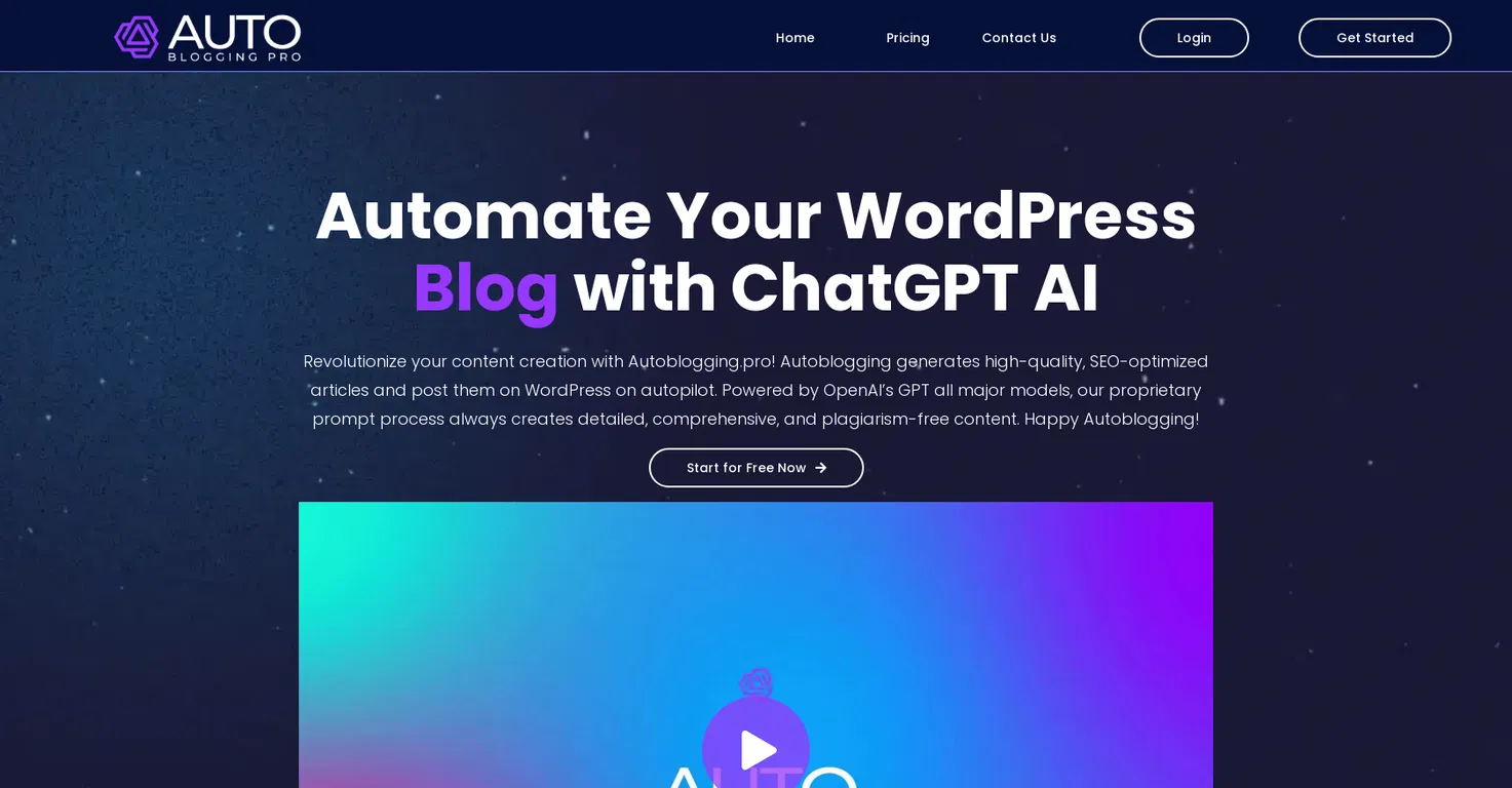 AutoBlogging Pro AI Blog Automation Tool