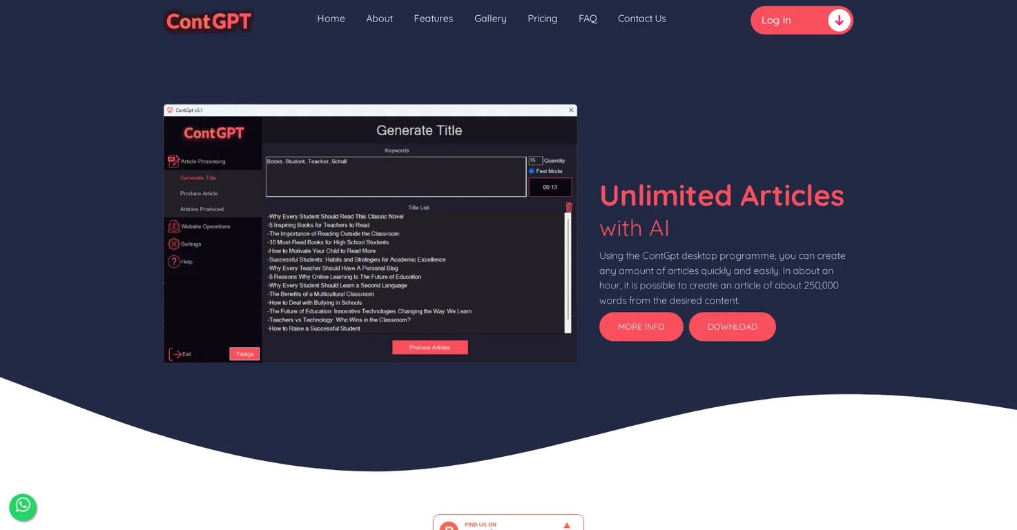 ContGPT AI Content Tool