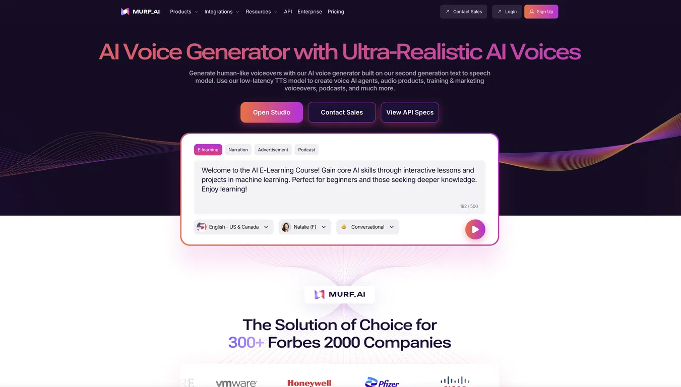 Murf AI Voice Generator