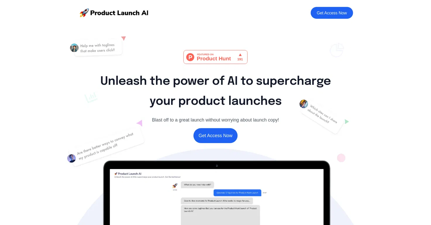 Product Launch AI Tool