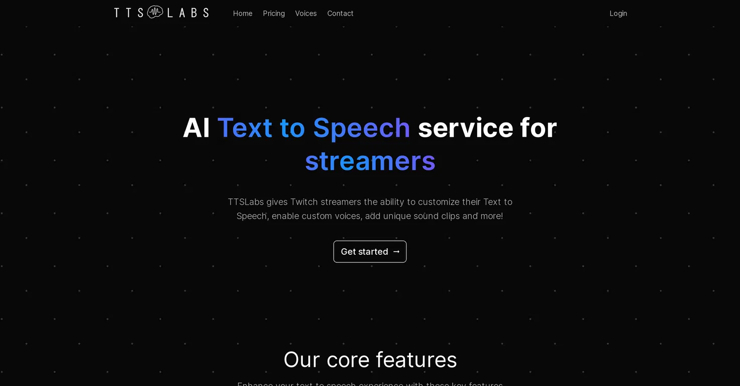 TTSLabs AI Voice Generator