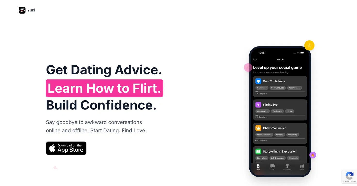 Yuki AI Flirting Coach Tool